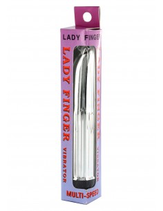 Wibrator SILVER LADYFINGER MINIVIBRATOR - Wibratory Klasyczne - 1