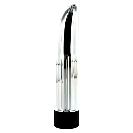 Wibrator Ladyfinger Mini Silver ABS wielobiegowy 13,3 cm - 2