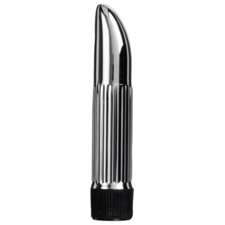 Wibrator Ladyfinger Mini Silver ABS wielobiegowy 13,3 cm - 3