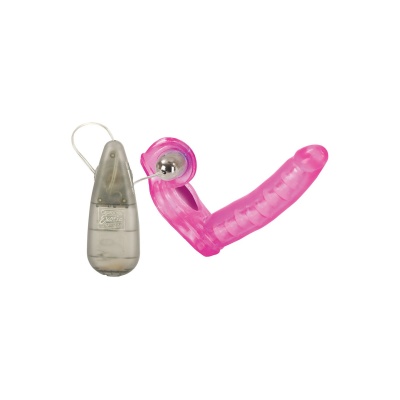 Nakładka wibracyjna Ultimate Triple Stimulator z elastycznym wałem 13 cm - 1