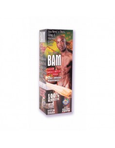 Dildo-BAM HUGE REALISTIC COCK BROWN - Dilda giganty - 1