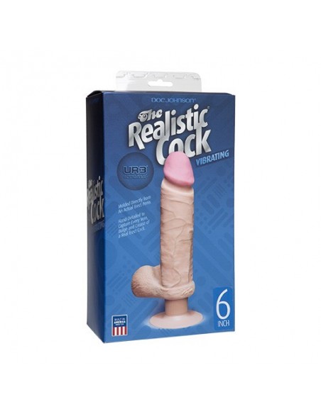 Wibrator ULTRA REALISTIC 6 INCH VIBR. COCK - Wibratory Realistyczne - 3