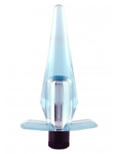 Plug/vibr-SUPER COMPACT VIBRATING BUTTPLUG - Kulki i korki analne wibrujące - 1 2