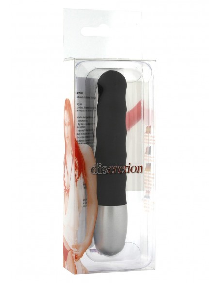 Wibrator DISCRETION VIBE RIBBED BLACK - Wibratory Mini - 1