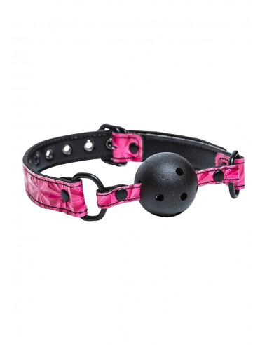 Knebel-SINFUL BALL GAG PINK - Kneble do ust - 2