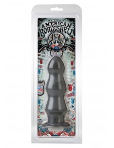 Plug-AMERICAN B B7 TANGO GUN METAL - Korki analne silikonowe - 1 2