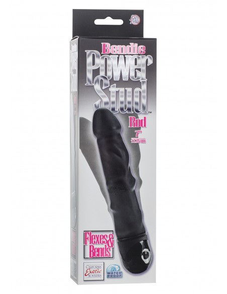 Wibrator-BENDIE POWER STUD ROD BLACK - Dilda realistyczne - 1