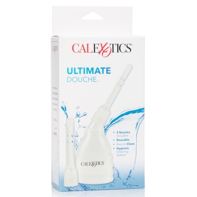 Irygator analny Ultimate Douche – manualny, z końcówkami 8,25 cm i 9 cm - 1