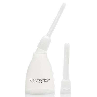 Irygator analny Ultimate Douche – manualny, z końcówkami 8,25 cm i 9 cm - 1 2