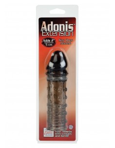 Stymulator-ADONIS EXTENSION SMOKE - Przedłużki i nakładki na penisa - 1 2