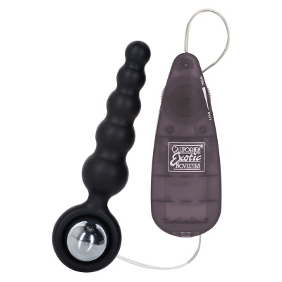 Wibrator analny Booty Shaker z wymiennym stymulatorem, 10,25 cm - 1