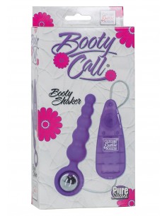 Plug/vibr-BOOTY CALL BOOTY SHAKER PURPLE - Kulki i korki analne wibrujące - 1