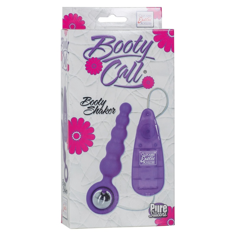 Wibrujący plug analny Booty Shaker 10,25 cm z regulowaną wibracją - 1