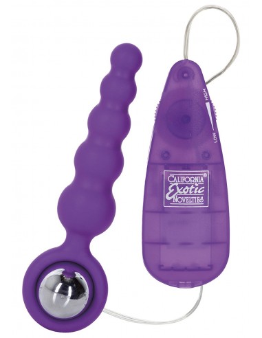 Plug/vibr-BOOTY CALL BOOTY SHAKER PURPLE - Kulki i korki analne wibrujące - 2