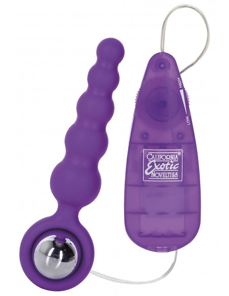 Plug/vibr-BOOTY CALL BOOTY SHAKER PURPLE - Kulki i korki analne wibrujące - 2