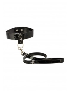 BDSM Leash Collar Set - Chokery, obroże i smycze - 1 2