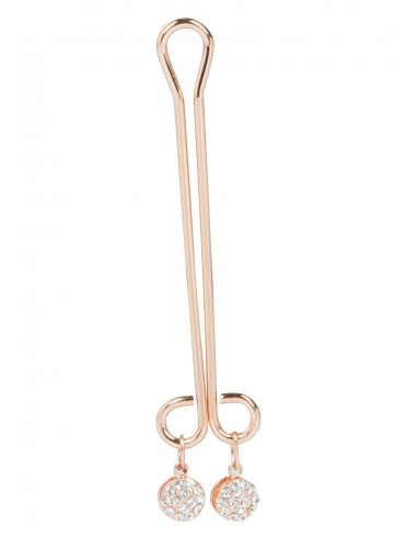 Stymulator-ENTICE CRYSTAL INTIMATE CLIP - Klamry i klipsy na sutki - 1