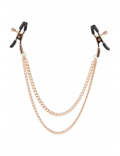 Stymulator-ENTICE TIERED INTIMATE CLAMPS - Klamry i klipsy na sutki - 1 2