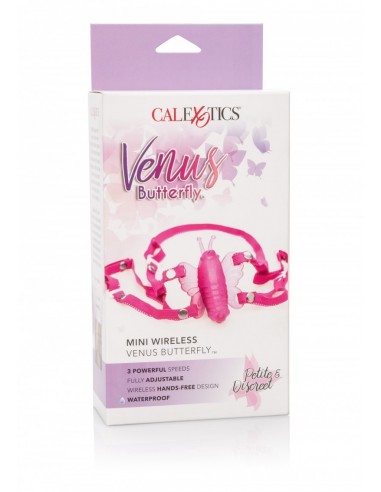 Stymulator-MICRO WIRELESS VENUS BUTTERFLY PINK - Stymulatory łechtaczki klasyczne - 1