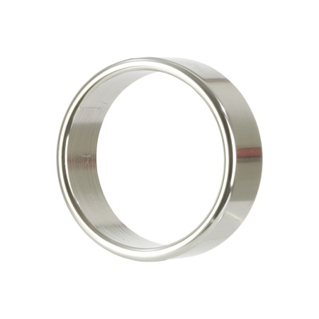 Pierścień Erekeyjny Metalowy Alloy Metallic Ring XL Silver - Bezszwowa Obręcz, Rozmiar XL, Produkt Mechaniczny Bez Zasilania - 1