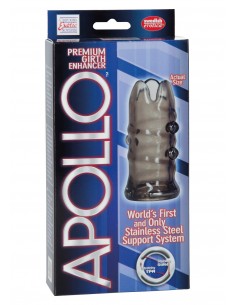 Stymulator-APOLLO GIRTH ENHANCER SMOKE - Przedłużki i nakładki na penisa - 1