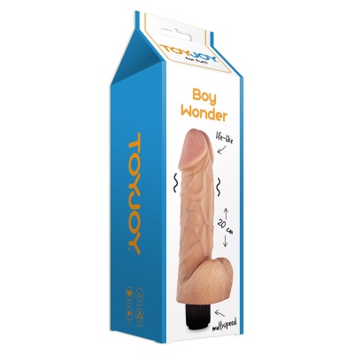 Wibrator Boy Wonder 20 cm z 7 trybami wibracji - 1 2