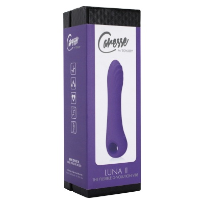 Wibrator Luna II Flexible z elastycznym wałkiem, 18,5 cm - 1