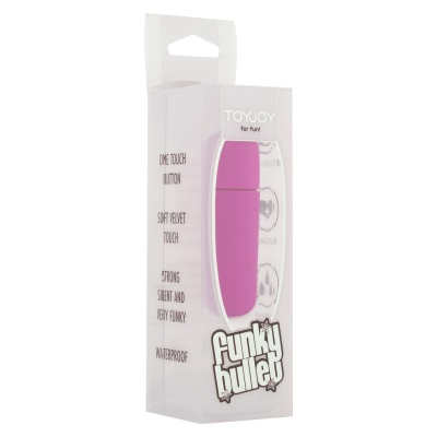 Wibrator Funky Bullet 10 cm z silnymi wibracjami - 1 2