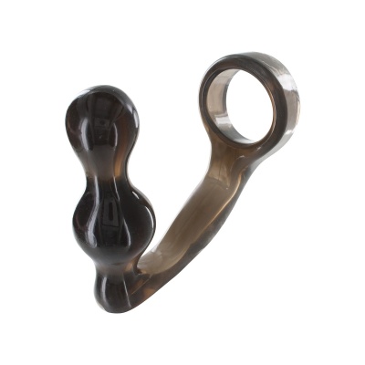 Korek analny Power Plug Penisring, elastyczny, 16,5 cm - 1