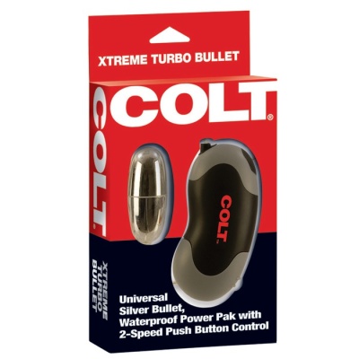 Wibrujące jajeczko Xtreme Turbo Bullet z dwustopniową regulacją drgań i długością 5,75 cm - 1 2