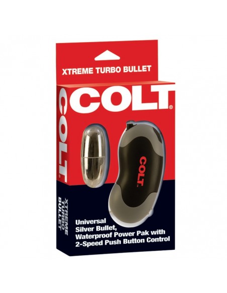 Jajko/wibr-COLT XTREME TURBO BULLET METAL - Kulki Gejszy i Jajeczka Wibrujące - 2