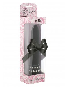 Wibrator DIAMOND BLACK SUPERBE VIBE - Wibratory Klasyczne - 1