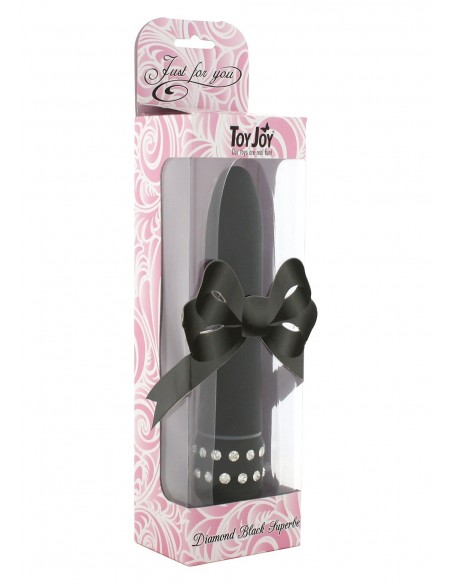 Wibrator DIAMOND BLACK SUPERBE VIBE - Wibratory Klasyczne - 1