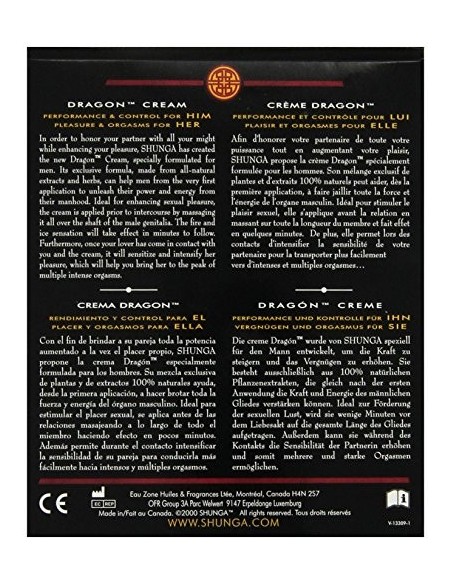 Supl.diety-SHUNGA DRAGON VIRILITY CREAM - Dłuższa i mocniejsza erekcja - 2