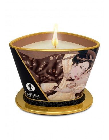 Świeca/krem-SHUNGA CANDLE CHOCOLATE 170 ML - Świece zapachowe do masażu - 1