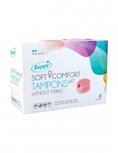 Tampony-BEPPY COMFORT TAMPONS WET 8 PCS - Pozostałe - 1