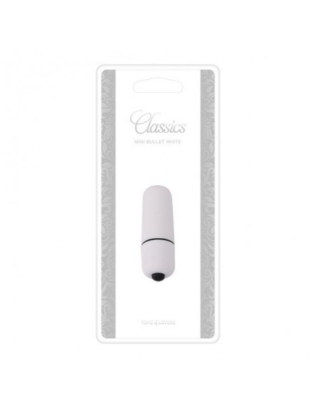 Wibrator MINI VIBRATORE BULLET CLASSICS WHITE - Wibratory Mini - 1