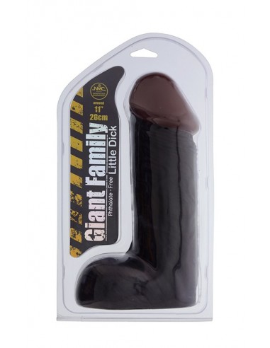 Dildo-GIANT FAMILY - LITTLE DICK 11INCH BLACK - Dilda giganty - 1
