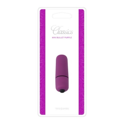Wibrator Mini Bullet Classics 5,5 cm Fioletowy - 1