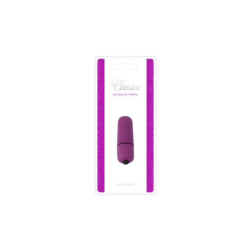 Wibrator Mini Bullet Classics 5,5 cm Fioletowy - 1