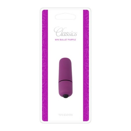 Wibrator Mini Bullet Classics 5,5 cm Fioletowy - 1