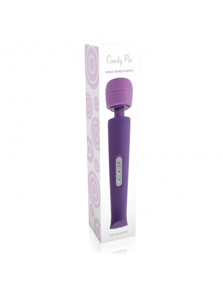 Stymulator-MASSAGGIATORE CANDY PIE WAND PURPLE - Stymulatory łechtaczki klasyczne - 4