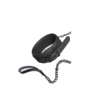 BDSM Blaze Collar And Chain Black - 2
