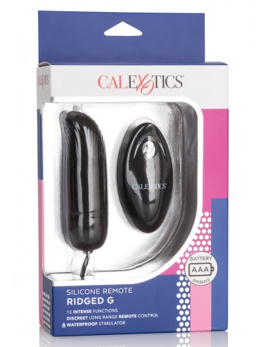 Jajko/wibr-REMOTE RIDGED G BLACK - WIBRATORY NA PILOTA - 2