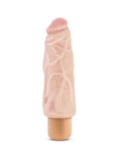 Wibrator-MR. SKIN COCK VIBE VIBE 9 BEIGE - Dilda realistyczne - 1 2