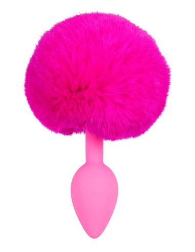 Plug-Colorful Joy Bunny T - Korki analne z ogonkiem - 2