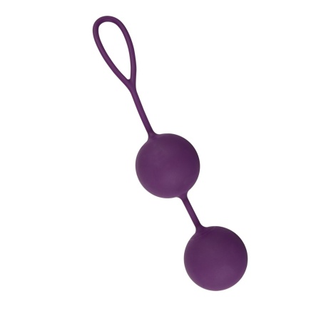 Kulki dopochwowe XXL Balls – obrotowe ciężarki 200 g, średnica 4,5 cm, długość 21,5 cm - 2