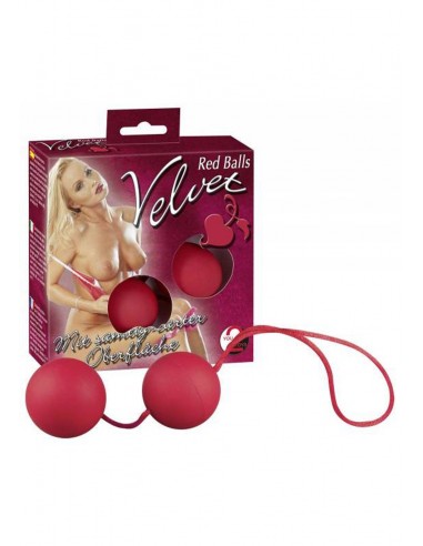Kulki-Velvet Red Balls - Kulki Gejszy Podwójne i Pojedyncze - 1