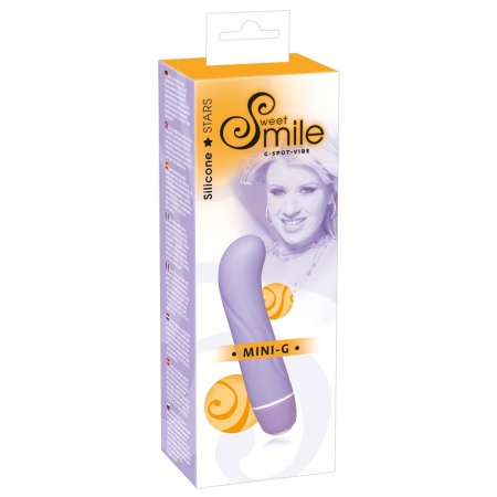 Wibrator do punktu G Sweet Smile Mini-G — 7 poziomów wibracji, 12,4 cm - 1