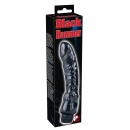 Vibrator Black Hammer — realistyczna rzeźba anatomiczna, pokrętło płynnej regulacji mocy, 22 cm - 2